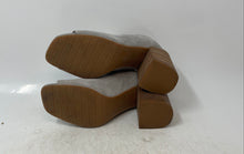 Load image into Gallery viewer, Kenneth Cole Womens Karolina Gray Open-Toe Slip-On Block Mule Heels Size 6