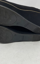 Load image into Gallery viewer, Andiamo Womens Black Suede Round Toe Buckle Mary Jane Sandals Size 11 M