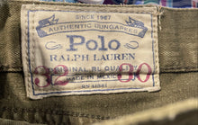 Load image into Gallery viewer, Polo Ralph Lauren Mens Green 5-Pocket Design Straight Jeans Size 32/30