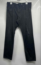 Load image into Gallery viewer, Hugo Boss Mens Black Delaware Slim Fit Stretch Straight Jeans Size 33X32