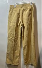 Load image into Gallery viewer, Zara Womens Khaki Pleated Front Slash Pocket Wide-Leg Dress Pants Size Small