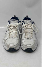 Load image into Gallery viewer, Nike Mens Air Monarch IV 415445-102 White Blue Gray Lace-Up Sneakers Shoes Sz 10