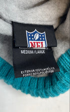 Load image into Gallery viewer, New Era Mens Cream Aqua Miami Dolphins 2022 Sideline Sport Cuffed Pom Hat Sz M/L