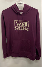 Load image into Gallery viewer, Vans Womens Purple Pockets Long Sleeve Pullover Hoodie Size XS