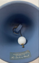 Load image into Gallery viewer, Antique The Danbury Mint Blue White Engraved Porcelain Collectible Bell