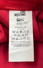 Load image into Gallery viewer, Authentic Moschino Womens Red Flat Front Side Zip Casual Mini Skirt Size 4
