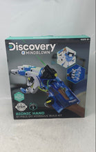 Load image into Gallery viewer, Discovery Toys Bionic 87-Piece Mindblown Bionic Hand DIY Hydraulic Build Kit
