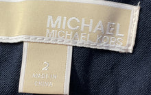 Load image into Gallery viewer, Michael Kors Womens Navy Blue Flat Front Wide-Leg Trouser Pants Size 2