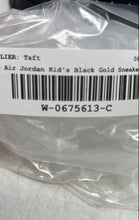 Load image into Gallery viewer, Nike Kids Air Jordan MVP Black Gold Lace-Up High Top Sneaker Shoes Size 2Y