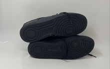 Load image into Gallery viewer, Nike Mens Air Force 1 07 Black Leather Lace-Up Low Top Sneaker Shoes Size 12