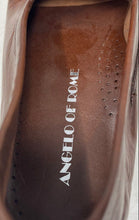 Load image into Gallery viewer, Angelo Of Rome Mens Brown Leather Slip-On Loafer Dress Shoes Size EUR 45