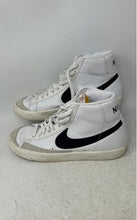 Load image into Gallery viewer, Nike Mens Blazer Mid '77 Vintage White Black Lace-Up Sneaker Shoes Size 9.5
