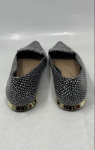 Load image into Gallery viewer, Alfani Womens Samantha Black White Pointed Toe Slip-On Loafer Flats Size 5.5 M
