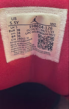Load image into Gallery viewer, Nike Kids Air Jordan 3 Retro 398614-126 White Red Sneaker Shoes Size 5.5Y