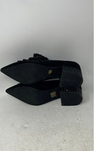 Load image into Gallery viewer, Jeffrey Campbell Womens Black Pointed Toe Slip-On Block Pump Heels Size 6