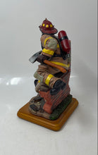 Load image into Gallery viewer, Vanmark Red Hats Of Courage Firefighter Fearless Series Collectible Figurine