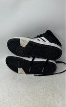 Load image into Gallery viewer, Adidas Boys Hoops Mid GW0402 Black White Lace-Up Sneakers Shoes Size 6