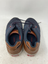 Load image into Gallery viewer, Levi's Mens Miles 517777U51 Blue Brown Low Top Lace-Up Sneakers Shoes Size 10