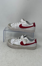 Load image into Gallery viewer, Nike Kids Blazer Low '77 DA4075-126 White Lace-Up Sneaker Shoes Size 12.5C