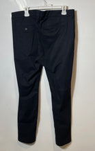 Load image into Gallery viewer, Express Mens Black Flat Front Hyper Stretch Skinny Leg Chino Pants Size 36X32
