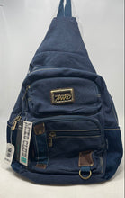 Load image into Gallery viewer, Miko Club Womens Navy Blue Mochila JBM013 Outer Pocket Sling Bag With Tags