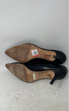 Load image into Gallery viewer, Etienne Aigner Womens Black Leather Slip-On Pointed Toe D'Orsay Heels Size 10