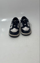 Load image into Gallery viewer, Nike Toddler Boys Dunk Low White Black Leather Round Toe Sneakers Shoes Size 9C