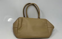 Load image into Gallery viewer, Nicole By Nicole Miller Womens Brown Leather Double Handle Shoulder Bag