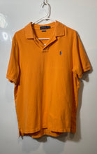 Load image into Gallery viewer, Polo Ralph Lauren Mens Orange Cotton Short Sleeve Classic Fit Polo Shirt Sz L/G