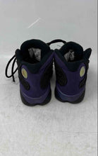 Load image into Gallery viewer, Nike Kids Air Jordan 13 Retro Black Purple Lace-Up Sneaker Shoes Size 12C
