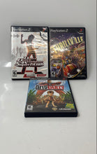 Load image into Gallery viewer, Lot Of 3 Assorted Play Station 2 Action And Adventure Video Games Not Tested