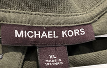 Load image into Gallery viewer, Michael Kors Mens Dark Green Cotton Short Sleeve Golf Polo Shirt Size XL