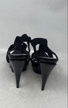Load image into Gallery viewer, Jessica Simpson Womens Black Open-Toe Stiletto Platform Sandals Size 8B