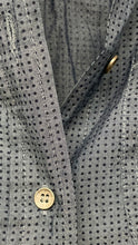 Load image into Gallery viewer, Calvin Klein Jeans Womens Blue Polka Dot Print Cotton Button-Up Shirt Size P/M/M