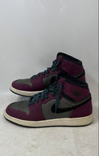 Load image into Gallery viewer, Nike Kids Air Jordan 1 Retro High GG Purple Black Gray Sneakers Shoes Size 7Y