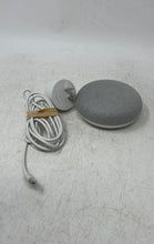 Load image into Gallery viewer, Google Home Mini 1st Gen Gray White Orange Smart Speaker Model H0A Not Tested