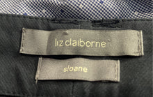 Load image into Gallery viewer, Liz Claiborne Womens Sloane Black Flat Front Slash Pocket Cropped Pants Size 18W