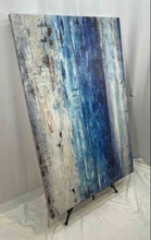Load image into Gallery viewer, Wall Hanging Home Decor Blue Abstract Engraved Framed Art Painting