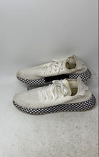 Load image into Gallery viewer, Adidas Mens Deerupt Runner B41767 White Striped Lace-Up Running Shoes Size 8