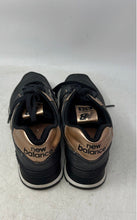 Load image into Gallery viewer, New Balance Womens 574 WL574PMR Black Lace-Up Low Top Running Shoes Size 9 B