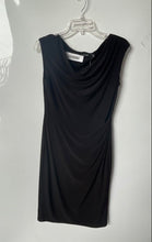 Load image into Gallery viewer, Lauren Ralph Lauren Womens Black Sleeveless Cowl Neck Sheath Dress Size 4 w/ Tag