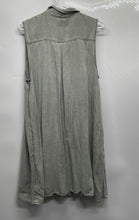 Load image into Gallery viewer, Old Navy Womens Green Sleeveless Collared Button Front Shirt Dress Size XL