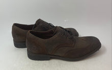 Load image into Gallery viewer, Timberland Mens Brown Leather Lace-Up Round Toe Derby Dress Shoes Size 10.5M