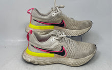 Load image into Gallery viewer, Nike Womens React Infinity Run Fk 2 DJ5396-100 Beige Pink Green Shoes Size 8.5
