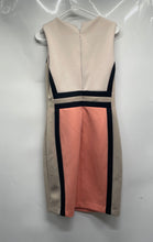 Load image into Gallery viewer, Calvin Klein Womens Multicolor Colorblock Sleeveless Sheath Dress Size 10