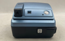 Load image into Gallery viewer, Polaroid One600 Blue Silver Fixed Focus Classic Instant Film Camera Untested