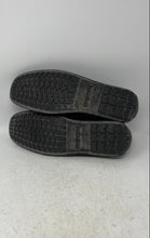 Load image into Gallery viewer, Geox Mens Black Suede Round Toe Slip-On Driving Loafer Shoes Size EUR 45