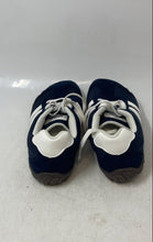 Load image into Gallery viewer, Bare Frog Womens Navy White Low Top Lace-Up Barefoot Sneaker Shoes Size 39
