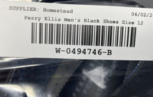 Load image into Gallery viewer, Perry Ellis Portfolio Mens Jackson 2 Black Lace-Up Oxford Dress Shoes Size 12W