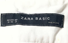 Load image into Gallery viewer, Zara Womens White Pleated Front Slash Pocket Wide-Leg Dress Pants Size 6